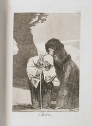 Plate from Los Caprichos, 1797-1798